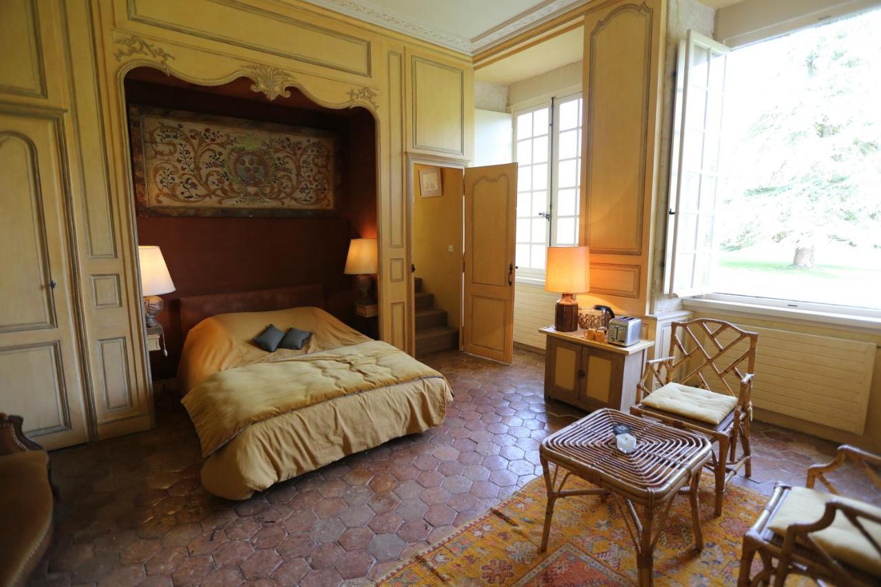 مبيت وإفطار Corbon  Chambre Jaune Manoir De La Vove Perche المظهر الخارجي الصورة